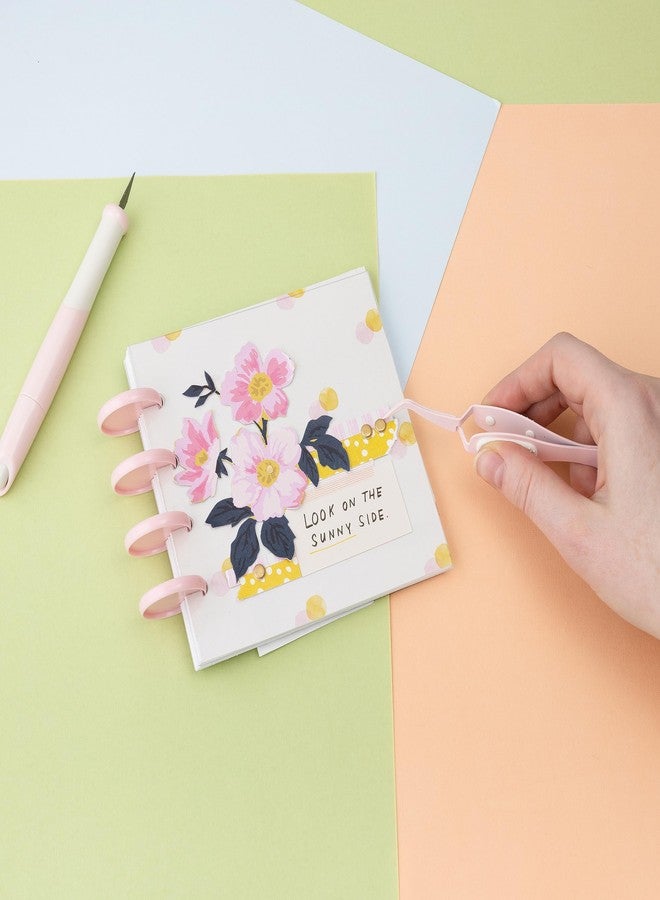 EK Tools Pink Crafting Tweezers, Precision Tip with Protective Cover, Essential Craft Supplies for Projects and Jewelry Making - Image 4